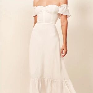 Reformation Butterfly Dress Pink